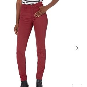 Guess Women's Burgundy Skinny Jeans
